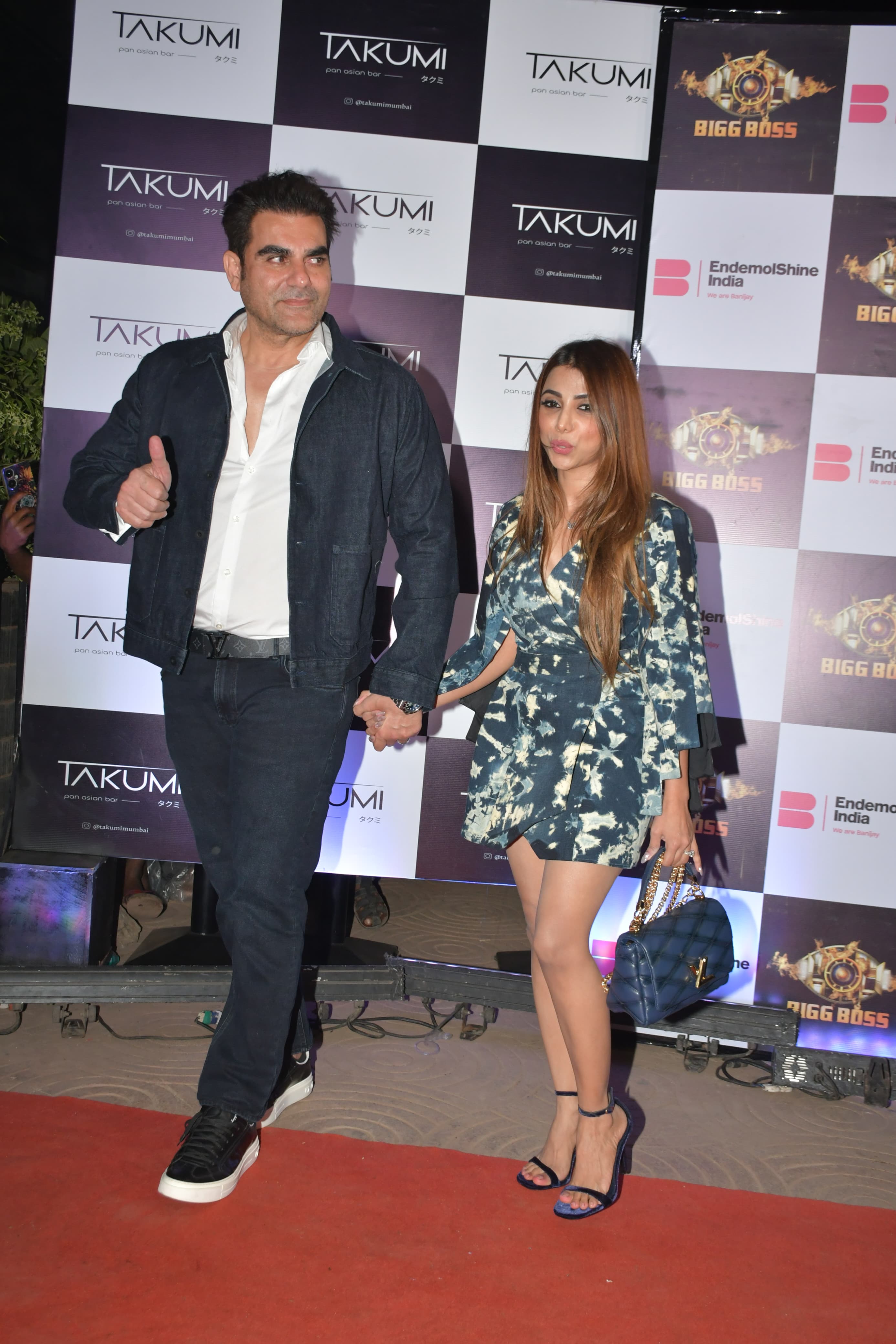 The newly wed couple, Arbaaz Khan and Sshura Khan also graced the 'Bigg Boss 17' reunion party